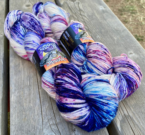 Solstice Sock — Sea Nymph Sprinkle Dye