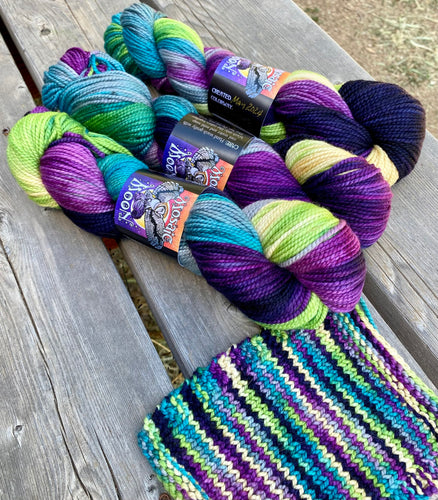 Talisman Worsted - Maleficient’s Dragon Colorway