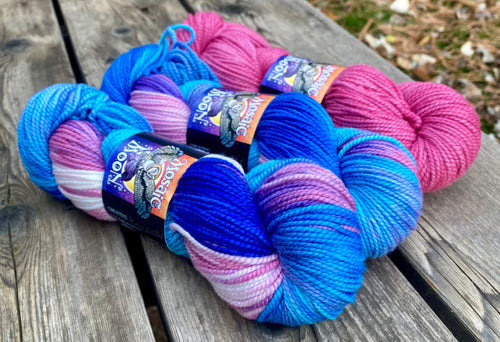 Talisman Worsted - Snow Princess Colorway