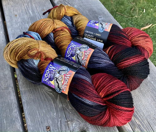 Juniper DK - Dragon's Lair  Colorway